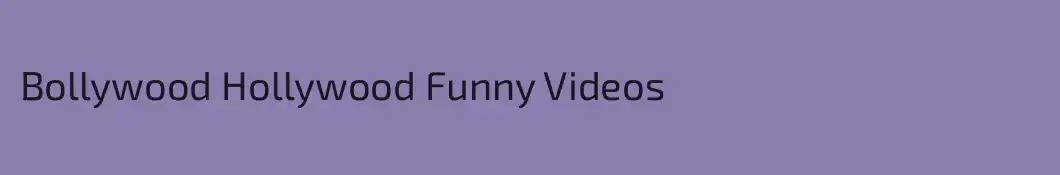Bollywood Hollywood Funny Videos